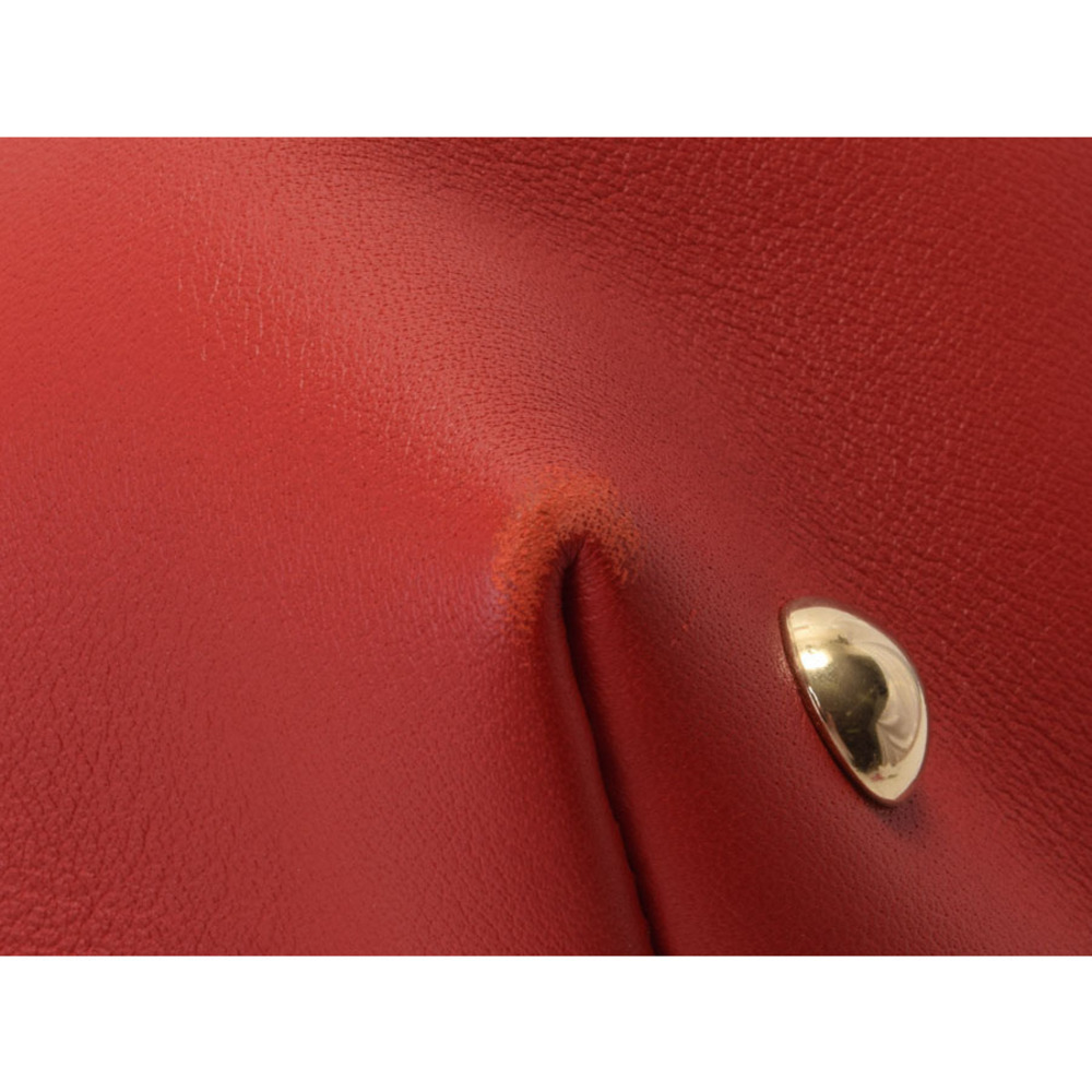 Gucci ssima Calfskin Red Handbag - Picture 6 of 11